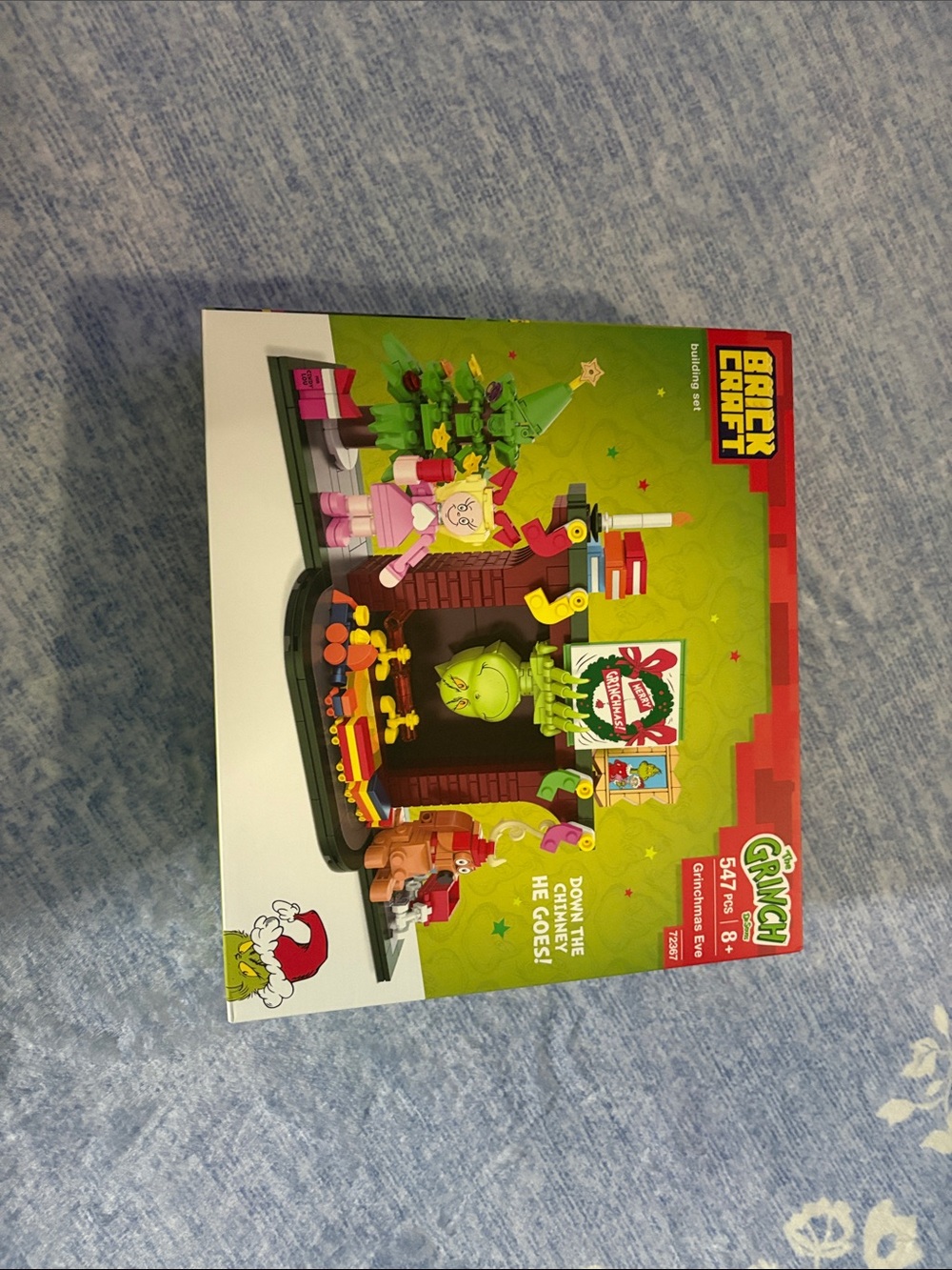 Brick Craft Grinch Holiday Playset - Green and Red